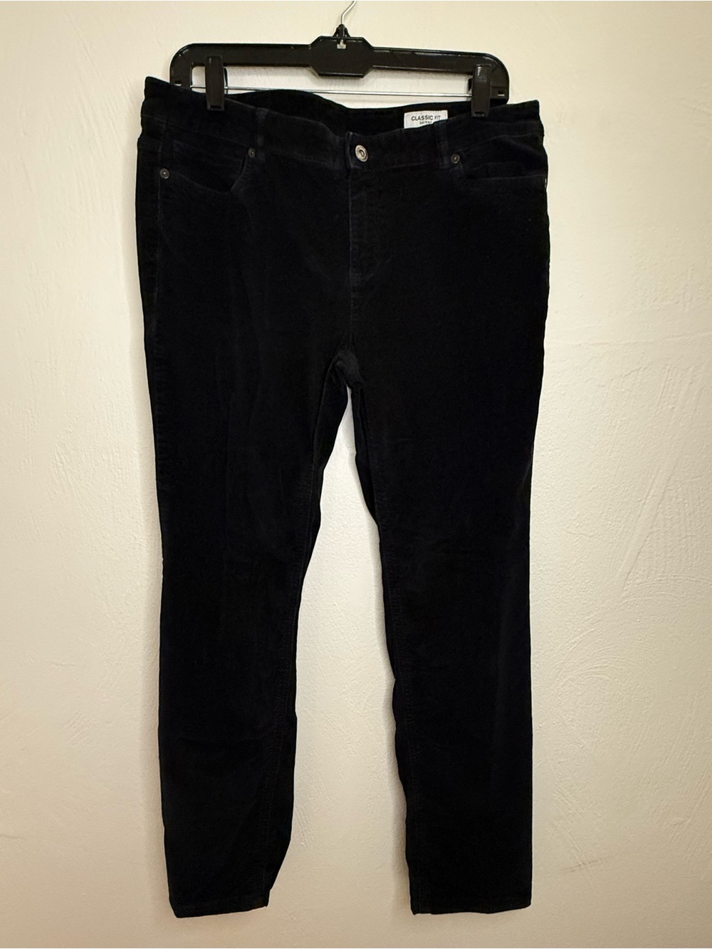 Liz Claiborne Black Skinny Corduroy Jeans